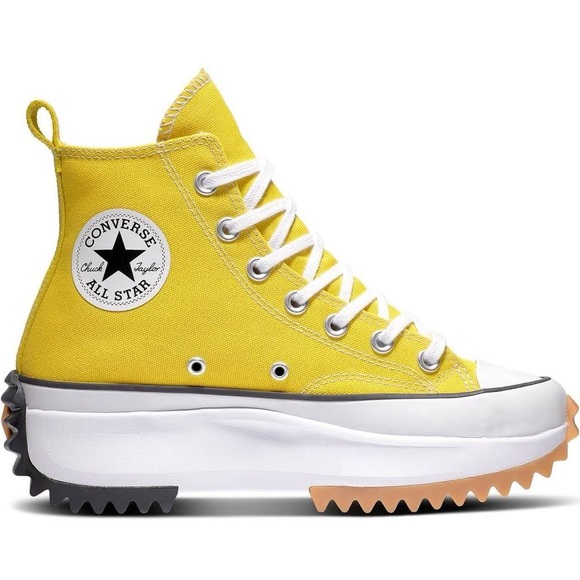 Converse Other - NWT Converse Run Star Hike Platform bitter lemon high top Chuck Taylor sneakers